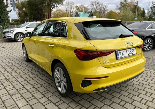 Audi A3 cena 121900 przebieg: 12512, rok produkcji 2023 z Toruń małe 254
